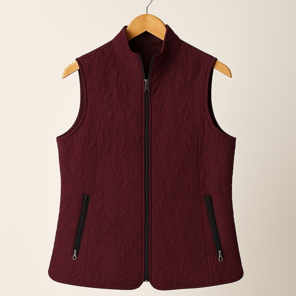 ❄️ Eddie Bauer | Premium Goose Down Vest Embroidered Size Medium